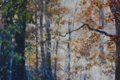 FOREST EDGE - 36 X 29 - WATERCOLOR - $700