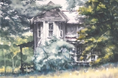 DERELICT - 18 X 22 - WATERCOLOR - $400